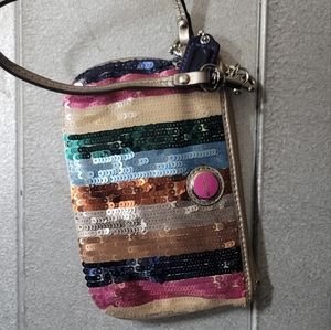 Coach wristlet